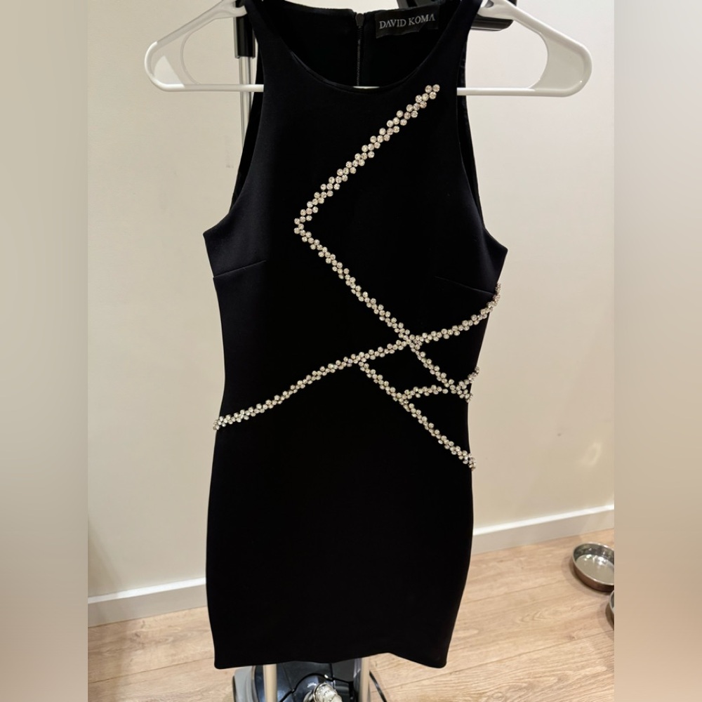 David Koma Embellished Dress